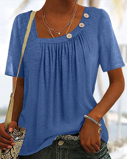 Comfortable short-sleeved top
