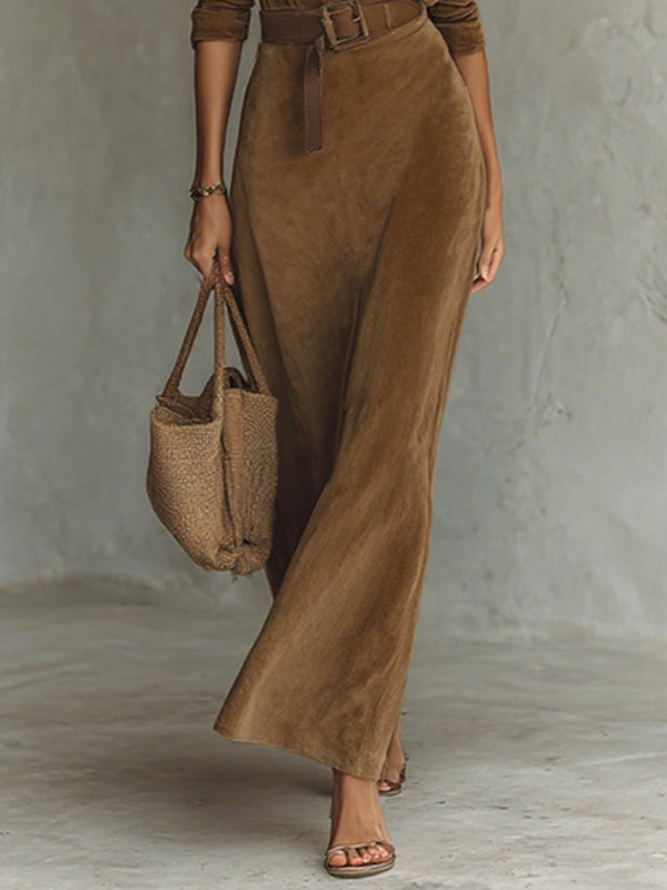 Long-sleeved shirt dress, with lapel collar and split assembly