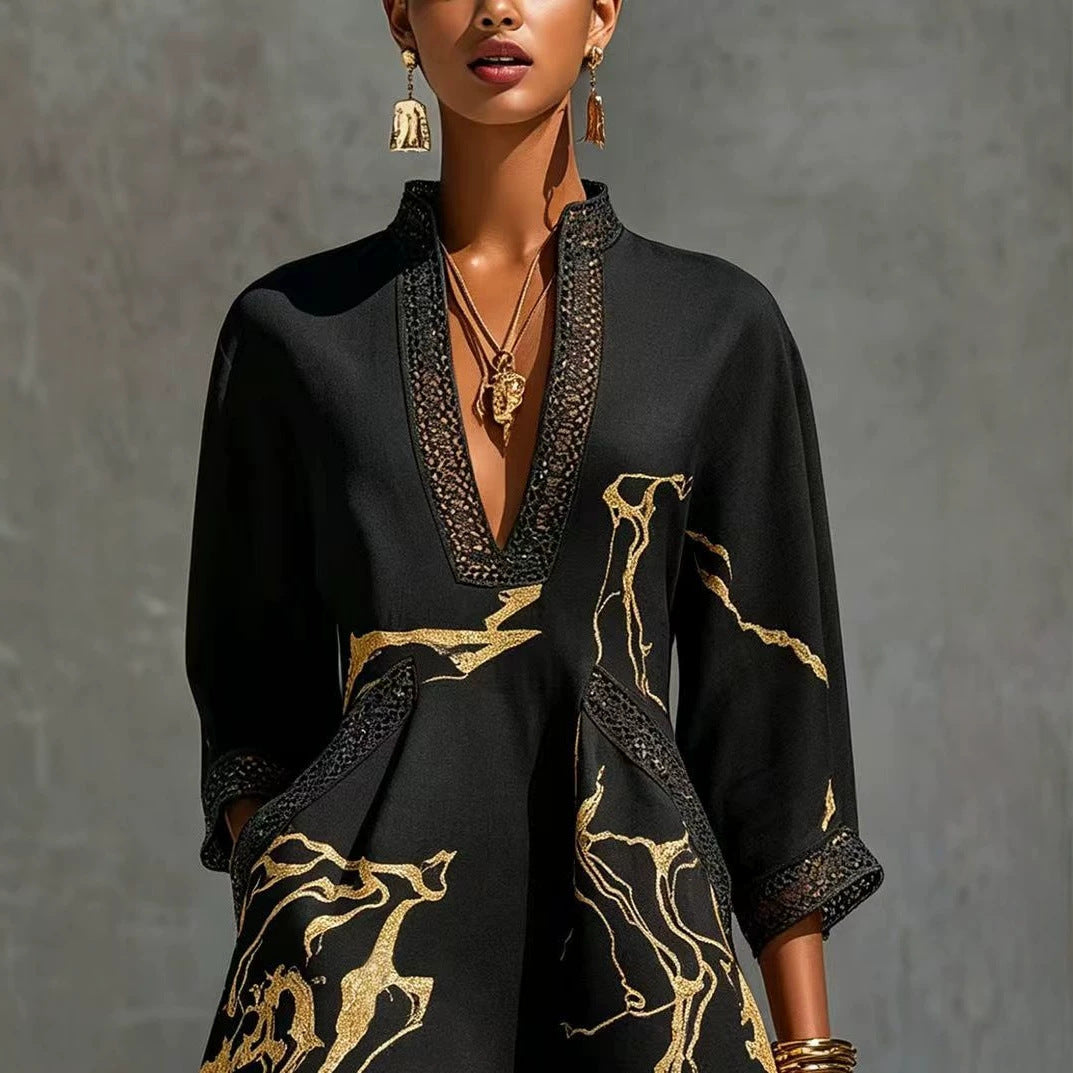 Robe Courte Évasée en Coton et Lin de Style Décontracté avec Bretelles