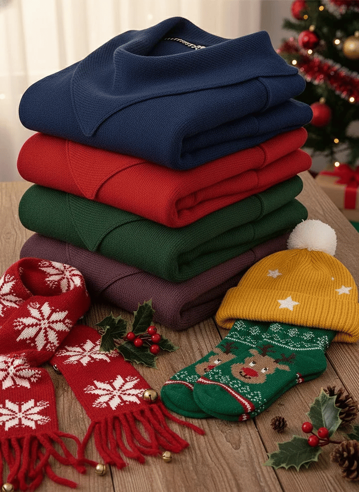 Plain soft retro elegant V-neck jumper
