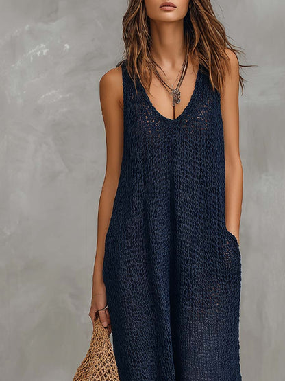 Holiday Bohemian Knitted Jumpsuit
