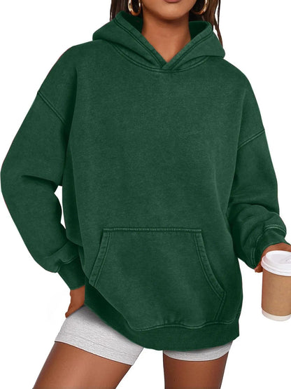 Hoodie délavé oversize unisexe