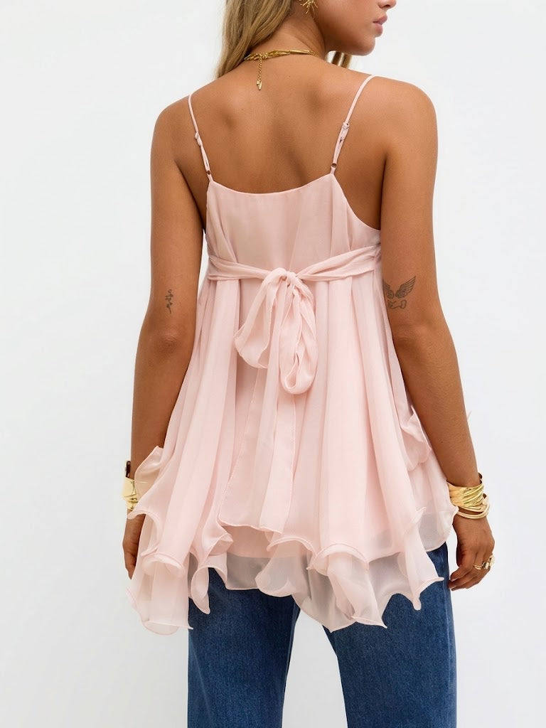 Stylish Chiffon Camisole Top